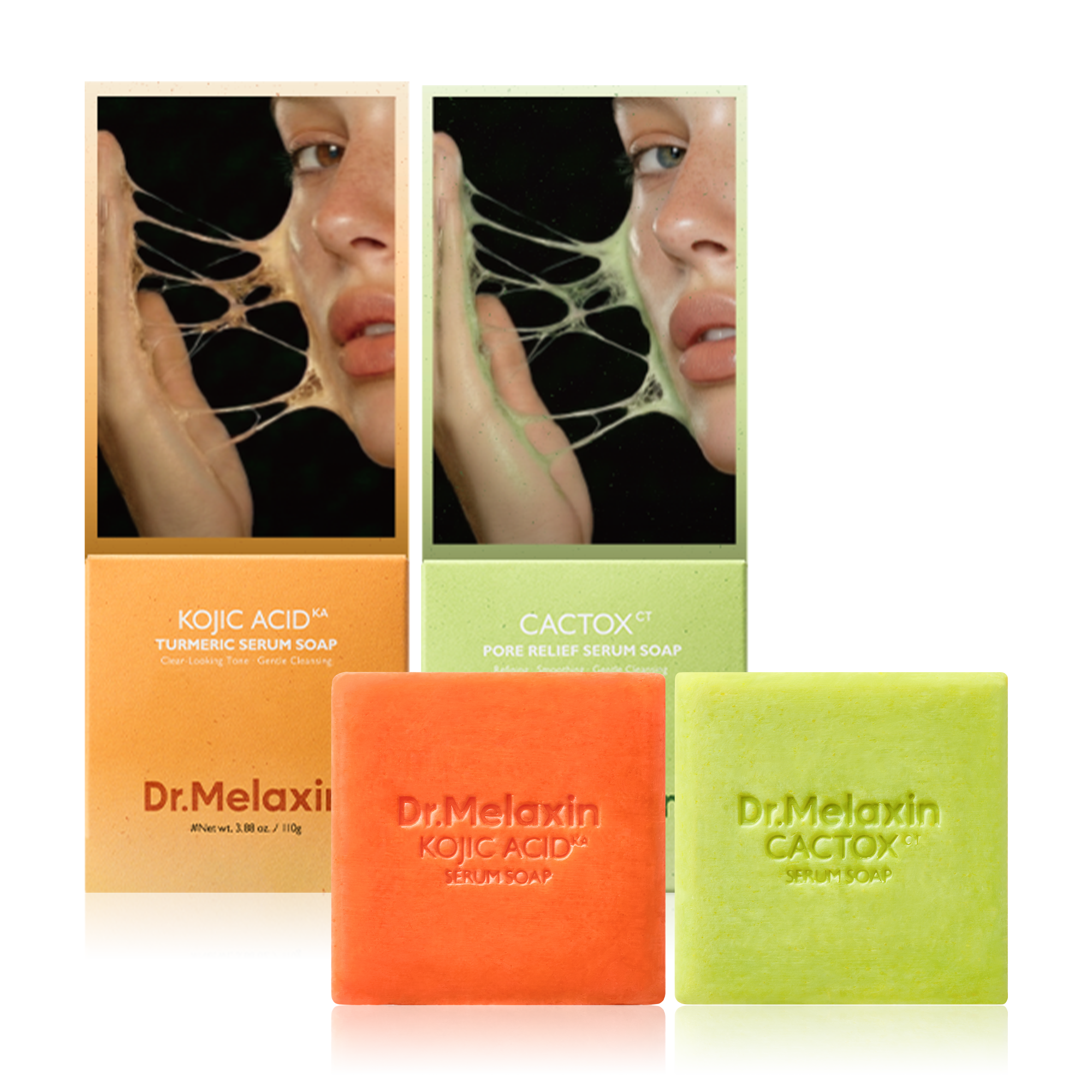 Kojic Acid & Cactox Serum Soap Cleansing Duo - image 1