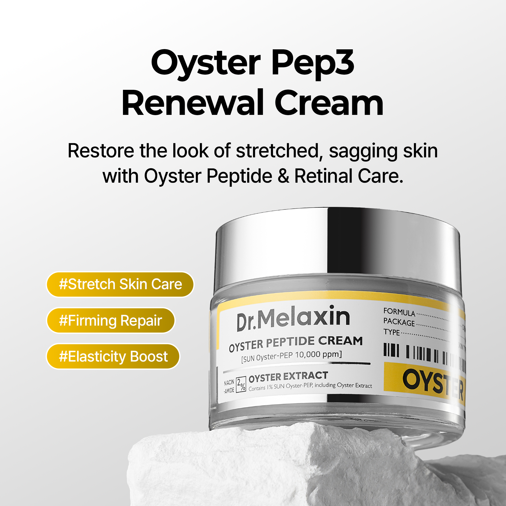 Oyster Pep-3 Renewal Serum & Cream Duo - image 2