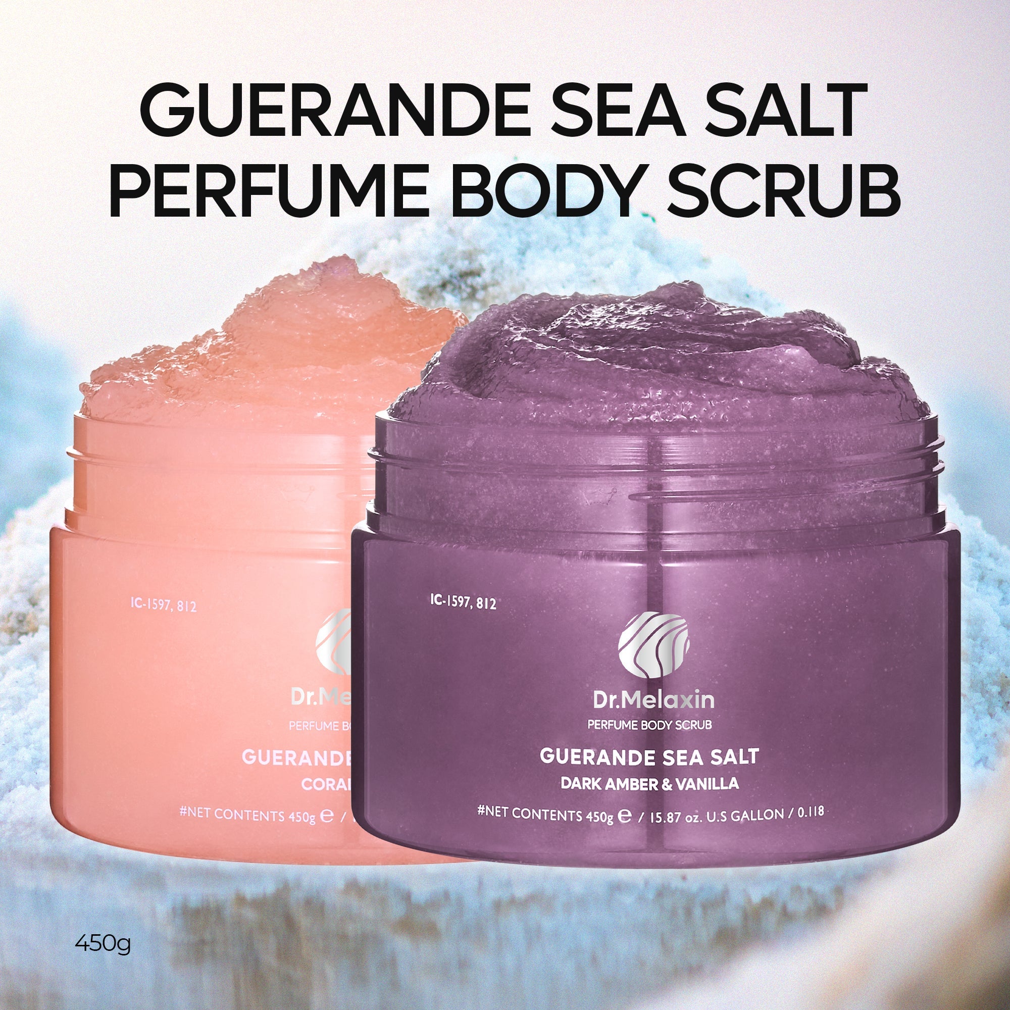 Guerande Sea Salt Perfume Body Scrub 2 types - image 2