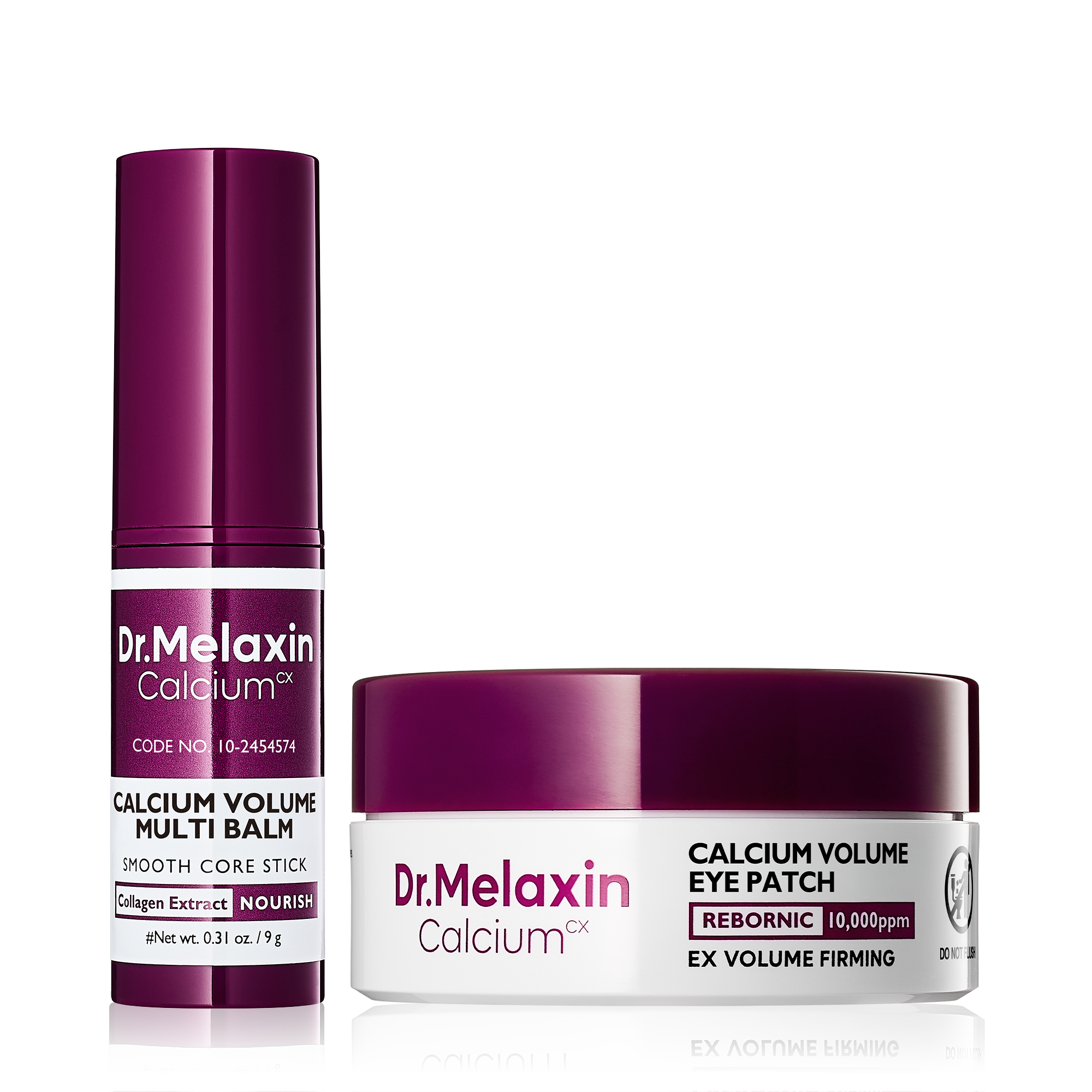 [TikTok Bestseller] Calcium Volume Multi Balm & Eye Patch 60ea - image 1
