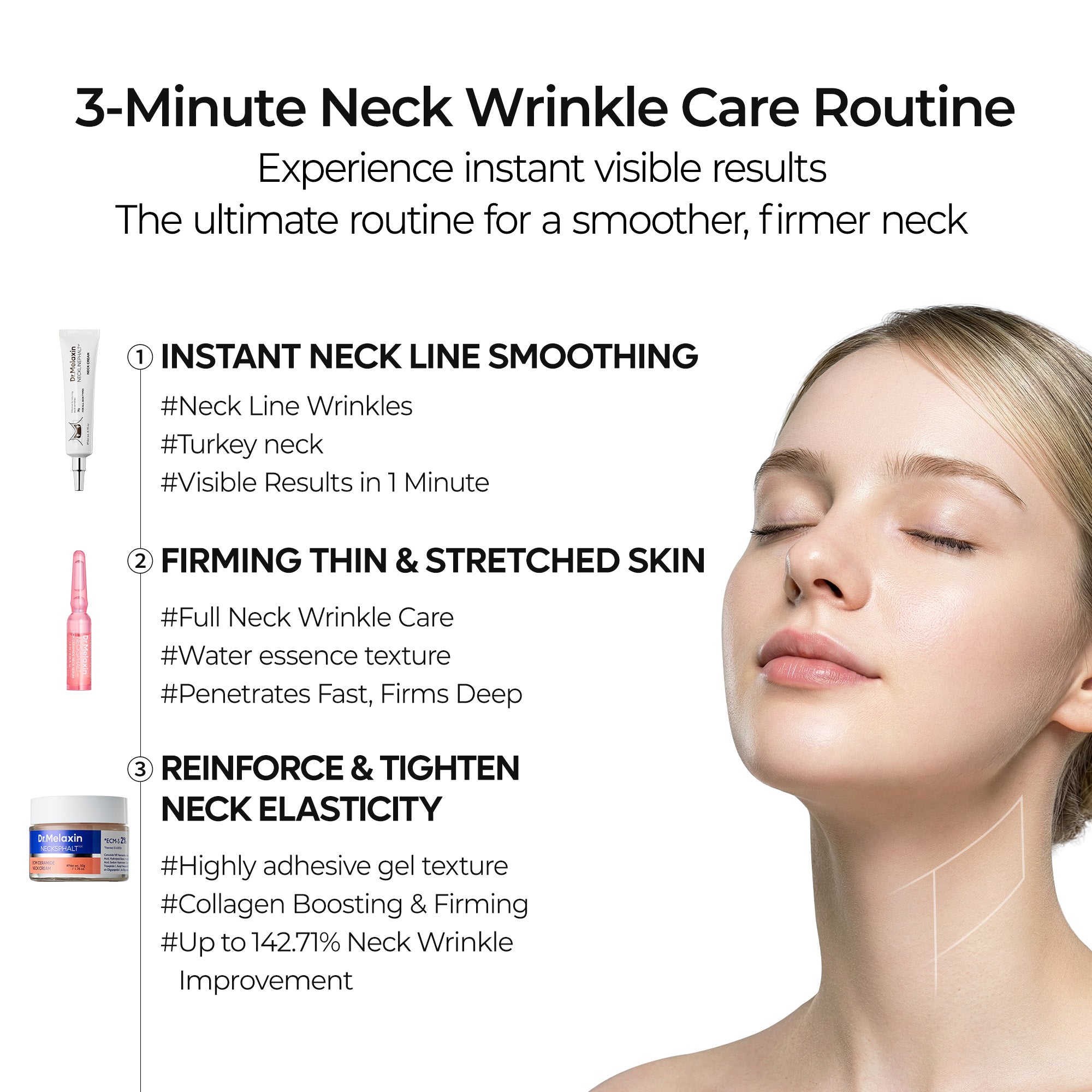 [Dr.Melaxin Exclusive] 3-Minute Neck & Face Anti-Aging Ritual Set - image 7