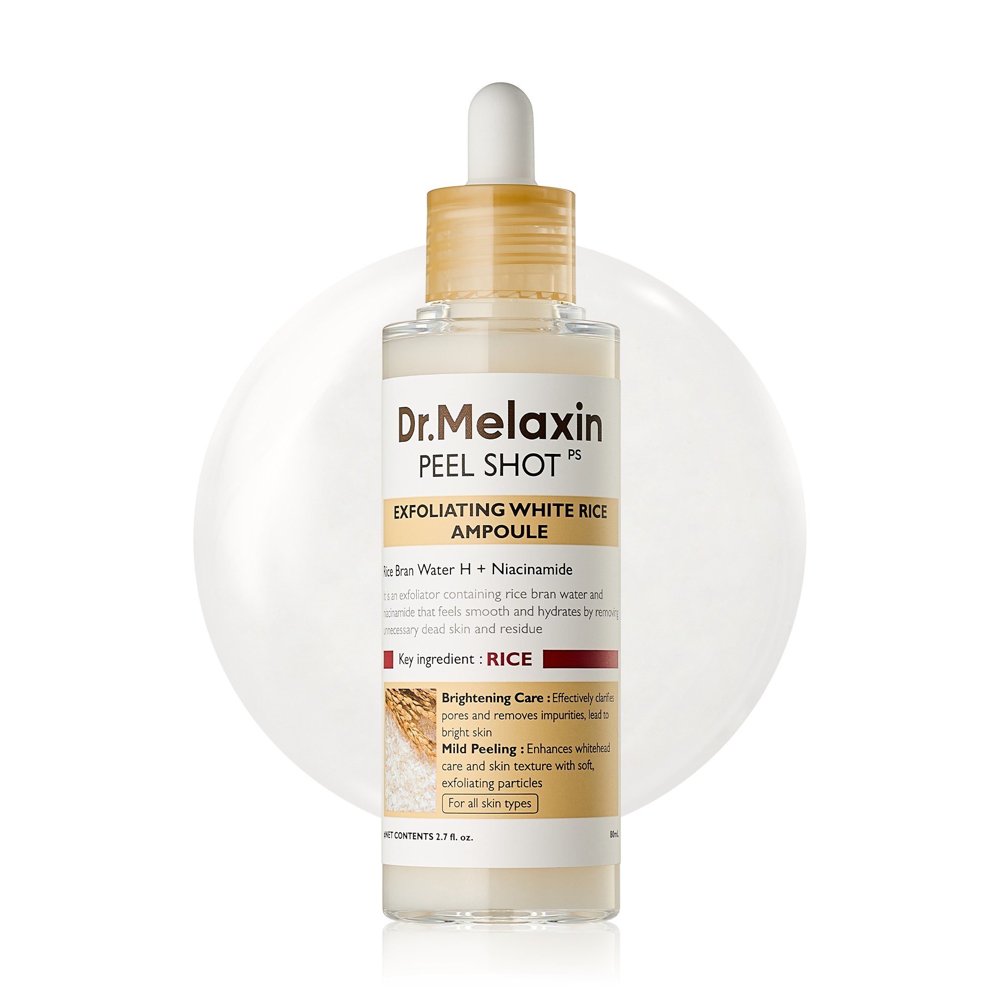 Peel Shot Glow White Rice Ampoule - image 1