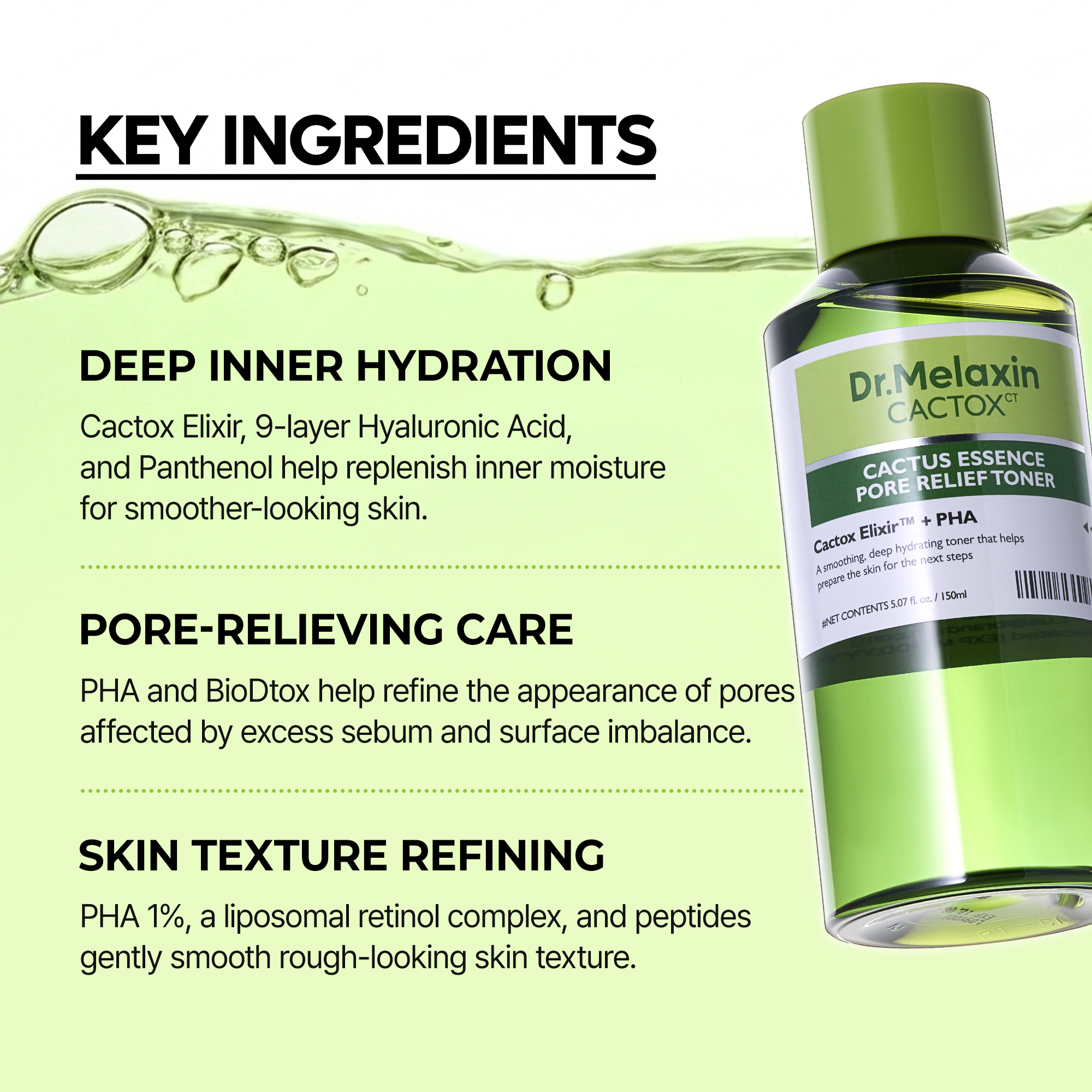 Cactox Essence Pore Relief Toner - image 4