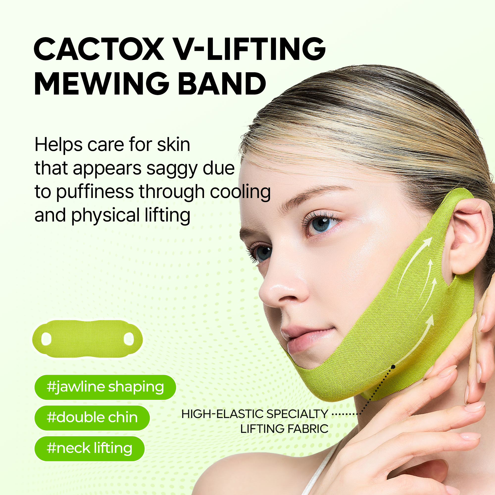Cactox V-Lifting Mewing Band 4EA - image 2