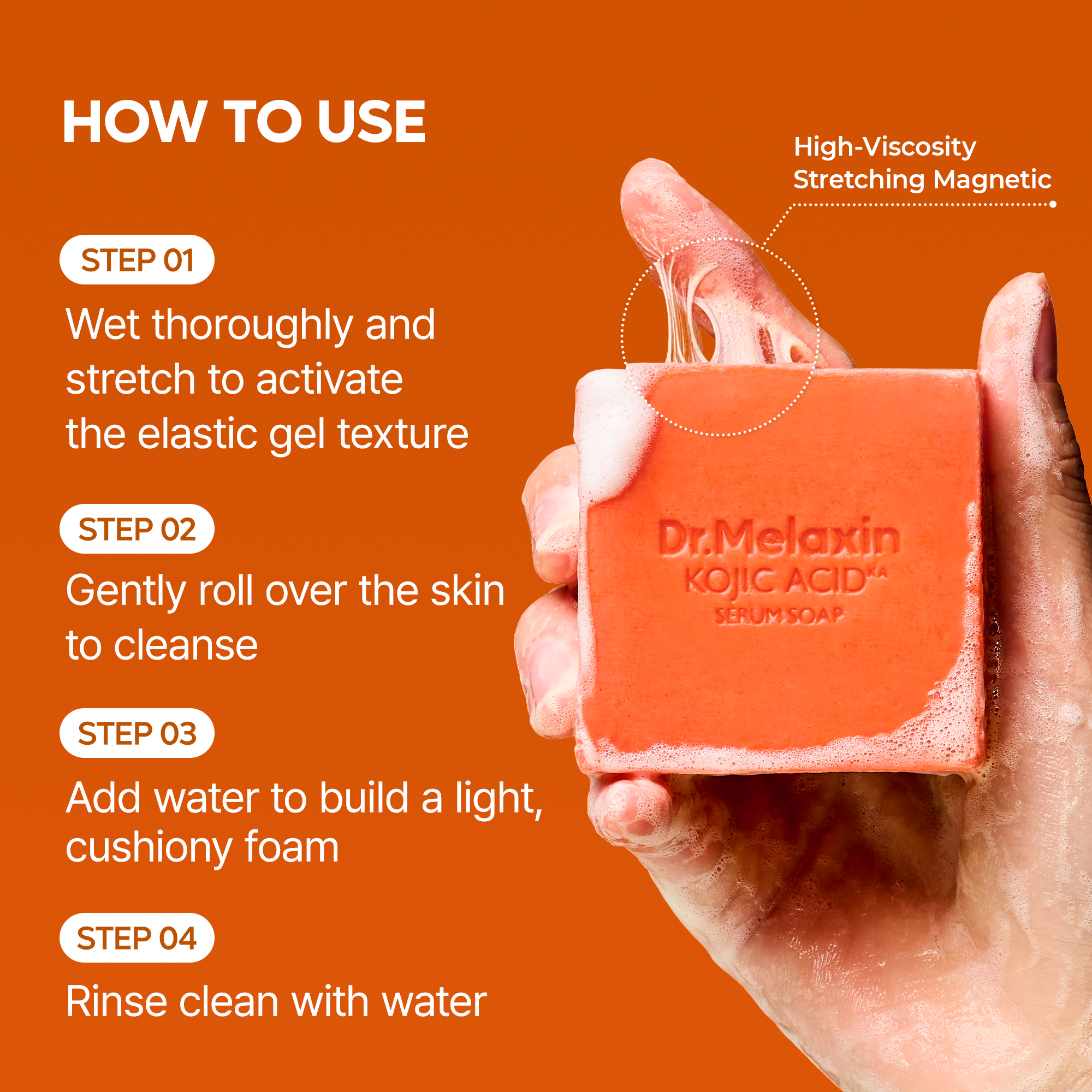 Kojic Acid & Cactox Serum Soap Cleansing Duo - image 6